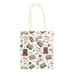 Retro 80s Print Polycotton Tote Bag - Image 2