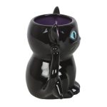 Cute and Creepy Bat Cat Mug - Image 3
