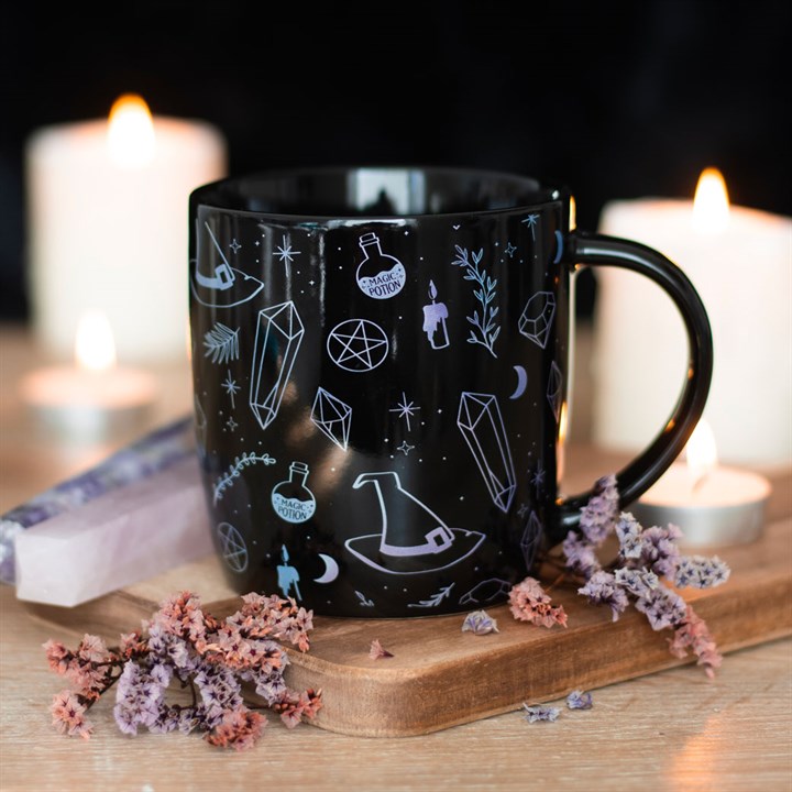 Crystal Witch Print Mug - Image 1