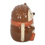 Hazel Hedgehog Lidded Mug - Image 4