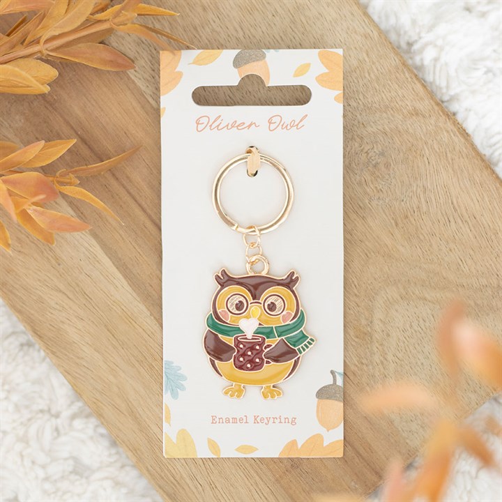 Oliver Owl Keyring - Image 1