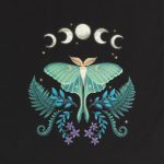 Luna Moth Polycotton Tote Bag - Image 3