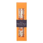Set of 3 Pumpkin Taper Candles - Image 2