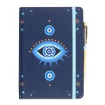 All Seeing Eye A5 Notebook with Crystal Chip Pen - Image 2