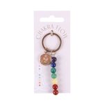 Chakra Flow Beaded Keyring - Image 2