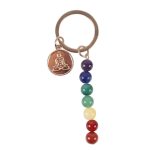 Chakra Flow Beaded Keyring - Image 3