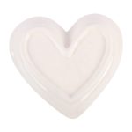 Off White Angel Wing Heart Trinket Dish - Image 3