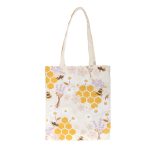 Honey Bee Print Tote Bag - Image 2
