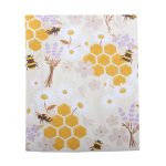 Honey Bee Print Tote Bag - Image 4