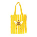 Striped Busy Bee Tote Bag - Image 2