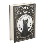 Black Cat Magick Book of Spells Shaped Storage Box - Image 3