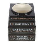 Black Cat Magick Book Stack Vase - Image 4