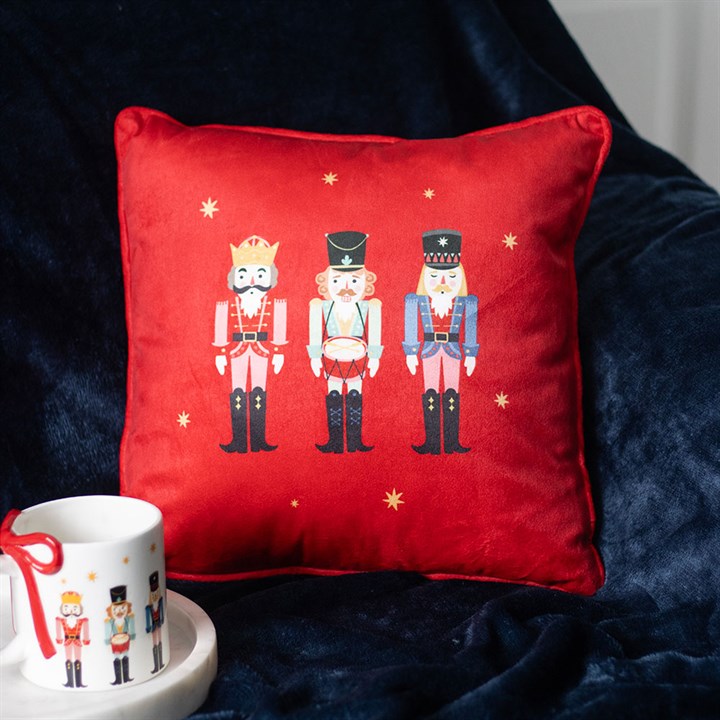 Square Nutcracker Cushion - Image 1