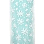 Snow Day Snowflake Print Cotton & Coconut Tube Candle - Image 3