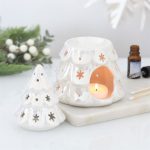 Iridescent Fir Tree Oil Burner - Image 2