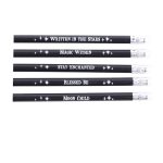 Pack of 5 Spellbound Secrets Pencils - Image 4