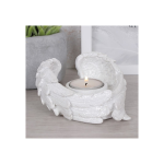 Glitter Angel Wing Candle Holder - Image 3