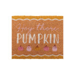 Natural Hey There Pumpkin Doormat - Image 3