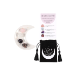 Love Healing Crystal Set with Moon Trinket Dish - Image 2