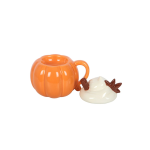 Pumpkin Cream Lidded Oil Burner and Wax Warmer - Image 4