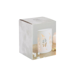 White Feather Cut Out Oil Burner - Image 4