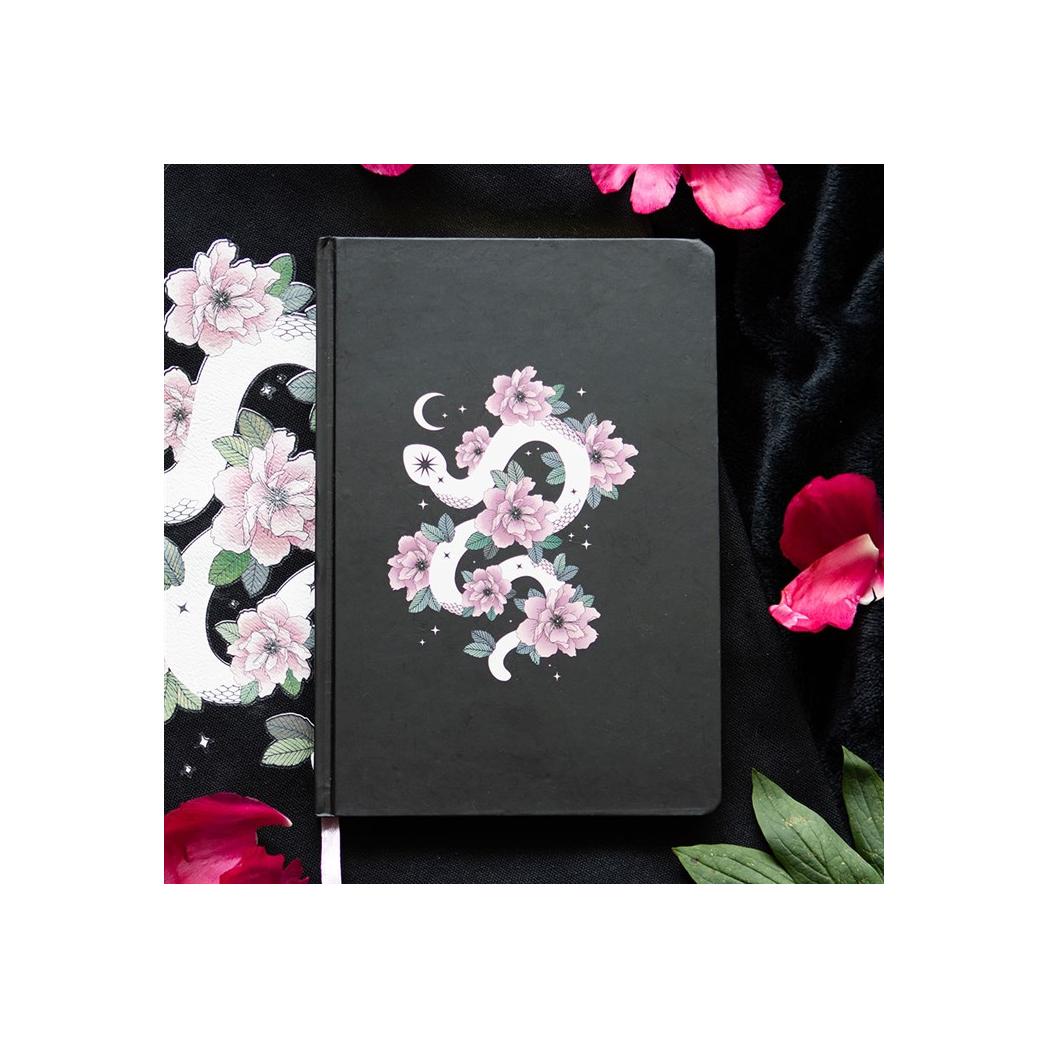 Floral Snake A5 Notebook - Image 1