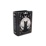 Black Cat Magick Book Shaped Flower Vase - Image 3