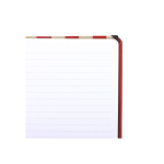 Red Circus Stripe A5 Notebook - Image 4