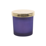 Third Eye Chakra Lavender Crystal Chip Candle - Image 4