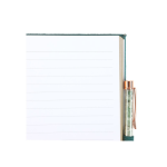 Book of Abundance Journal with Green Aventurine Crystal Pen - Image 5