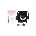 Love Healing Crystal Set with Moon Trinket Dish - Image 3
