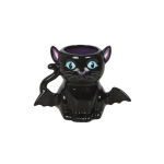 Cute and Creepy Bat Cat Mug - Image 2