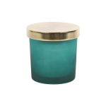 Heart Chakra Mint Crystal Chip Candle - Image 4