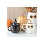 Groovy Floral Pumpkin Lidded Mug - Image 6