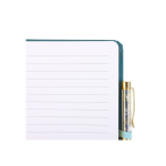 Hand of Hamsa A5 Notebook with Crystal Chip Pen - Image 4