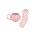 Pink Pumpkin Mug and Socks Set - Image 4