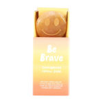 Be Brave Yellow Jade Happy Face Crystal - Image 3