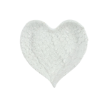 Glitter Heart Shaped Angel Wing Trinket Dish - Image 2