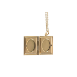 Book Shaped Locket Necklace in Gift Box - Image 4