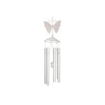 White Butterfly Windchime - Image 3