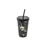 Venom & Vines Print Tumbler with Straw - Image 2