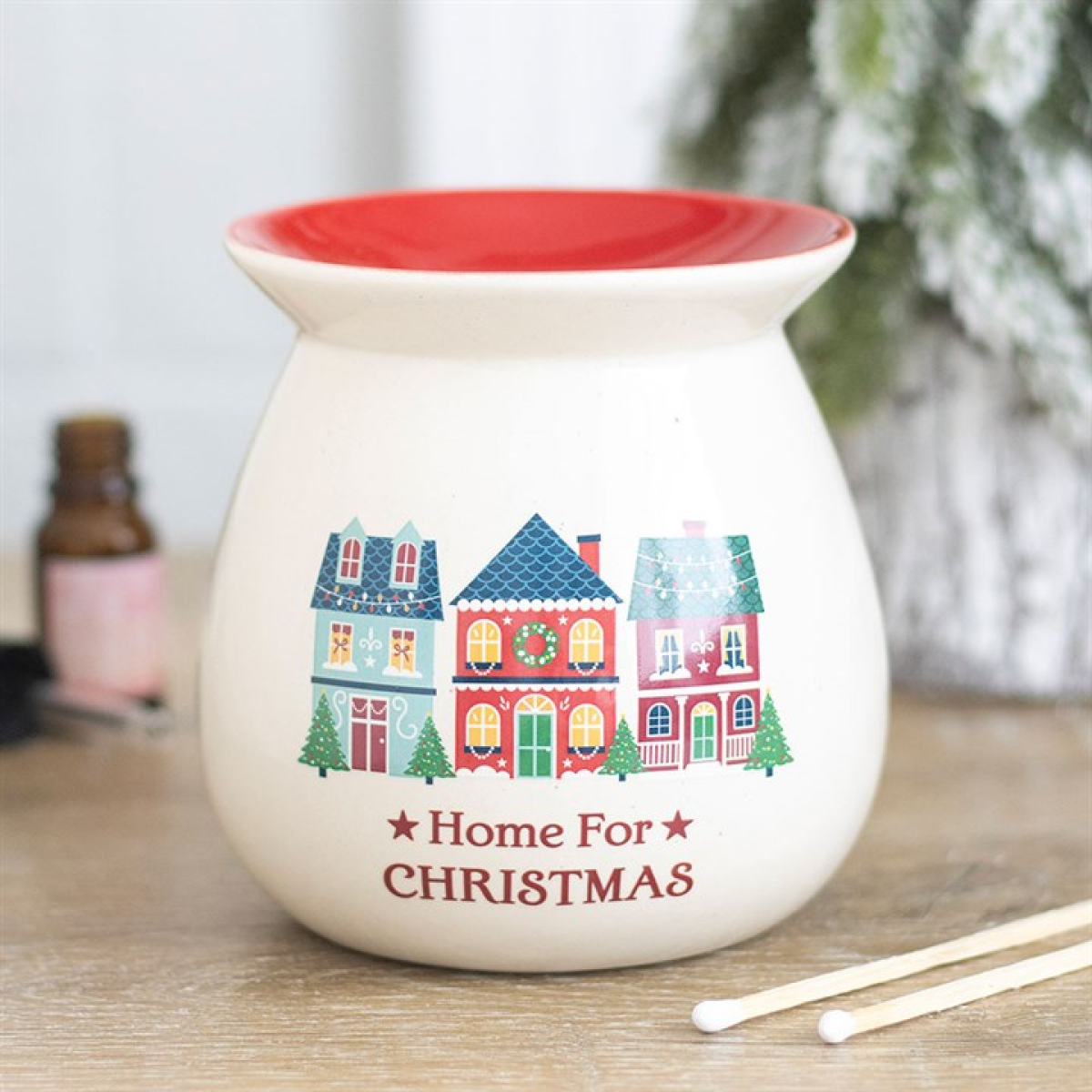 Home for Christmas Oil Burner and Wax Warmer - Image 1