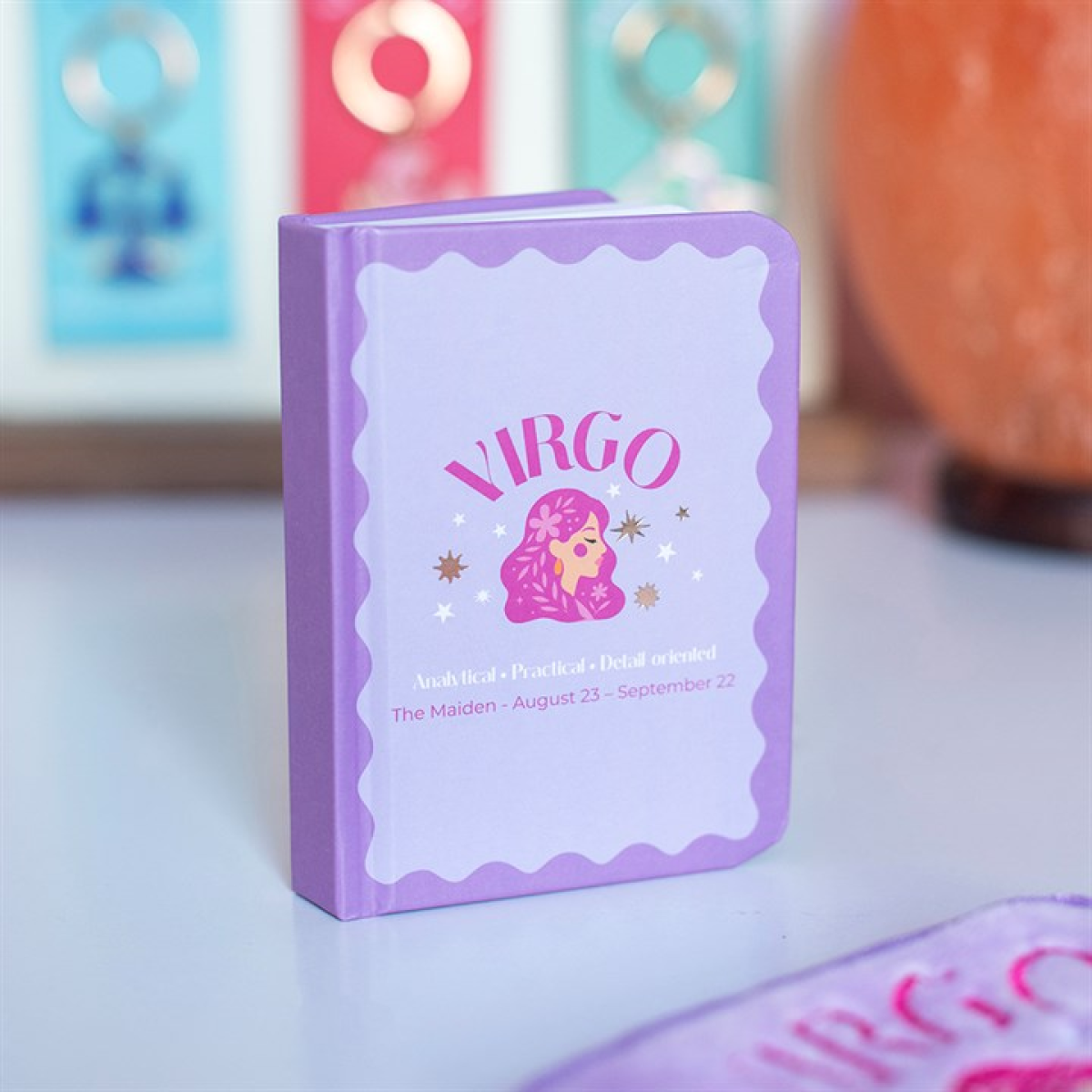 Zodiac Zest Virgo Mini Notebook - Image 1