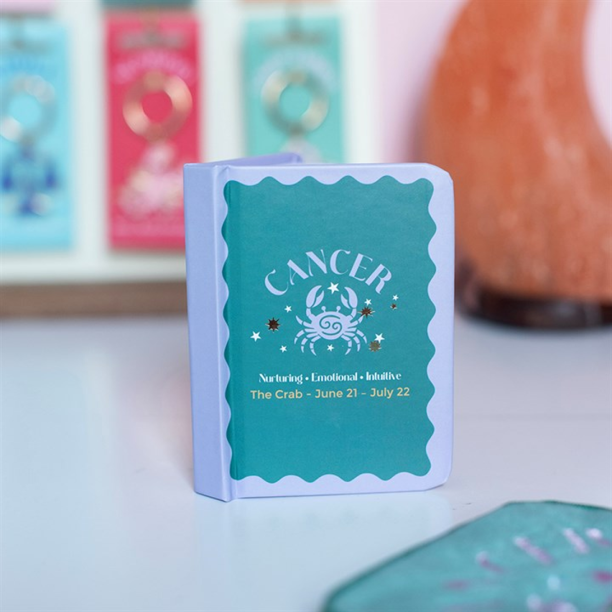 Zodiac Zest Cancer Mini Notebook - Image 1