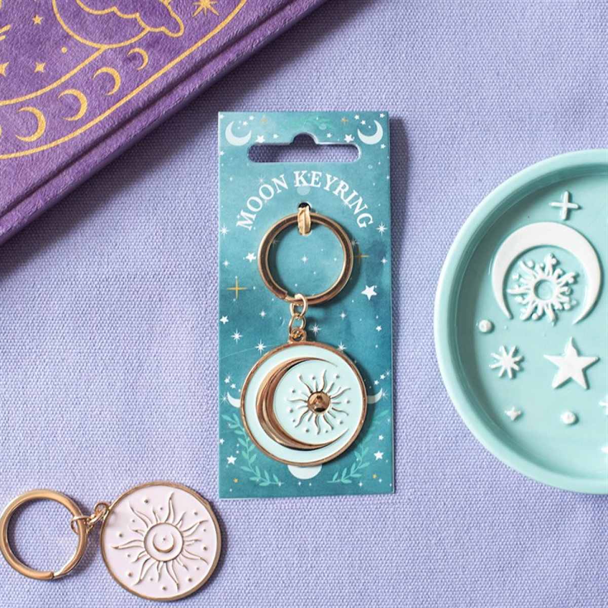 Blue Moon Keyring - Image 1