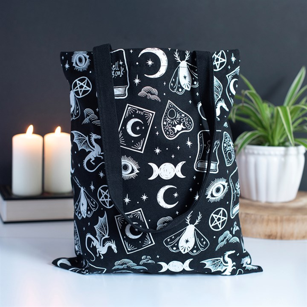Spellbound Secrets Print Tote Bag - Image 1