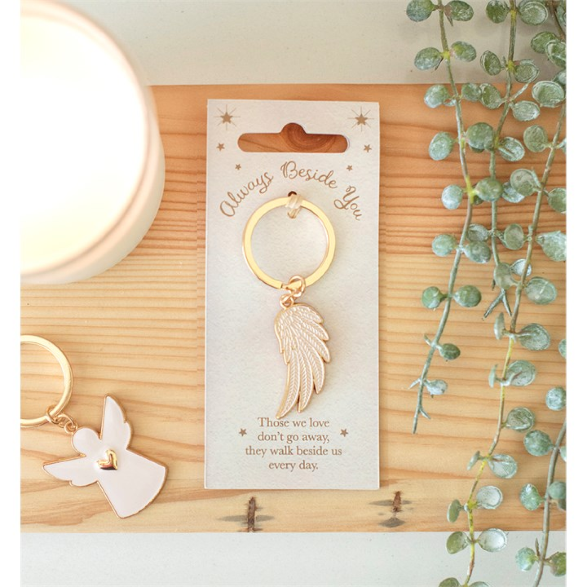 Angel Wing Keyring - Image 1