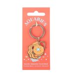 Zodiac Zest Aquarius Keyring - Image 2